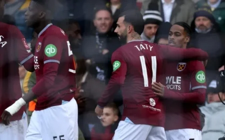 Crysencio Summerville’s Stunning Goal Saves West Ham from FA Cup Humiliation