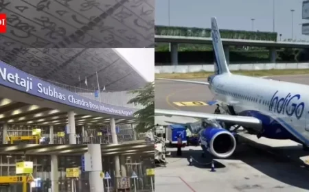 Bomb Scare Forces Kolkata-Shillong IndiGo Flight into Isolation Bay