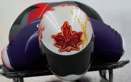 Canada Ranks 15th and 20th After Two Women’s Skeleton Olympic Heats