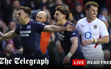 Scotland vs England: Live Six Nations 2026 Score Updates