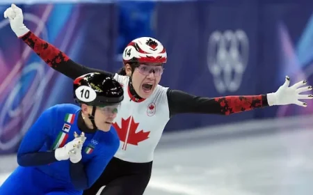 Courtney Sarault Wins Olympic Bronze, Inspires Young Fans and Her Mother
