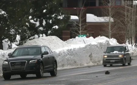 Sierra Storm Threatens 8 Feet of Snow; Rain, Snow Expected in Reno