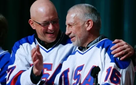 “Teammates Honor Mark Pavelich by Continuing His Legacy”