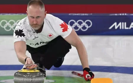 Canada’s Jacobs Falls to Switzerland in Games’ First Round-Robin Loss