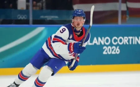Jack Eichel Crucial for USA’s Ice Hockey Gold at 2026 Olympics