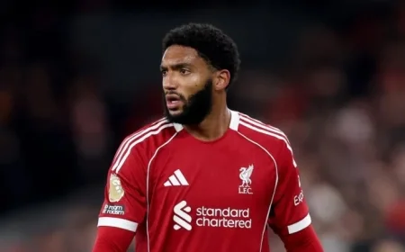 Joe Gomez Injury Status Revealed