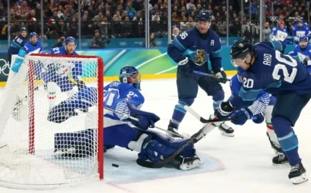 Finland Crushes Italy 11-0, Secures 2nd Place in Group B