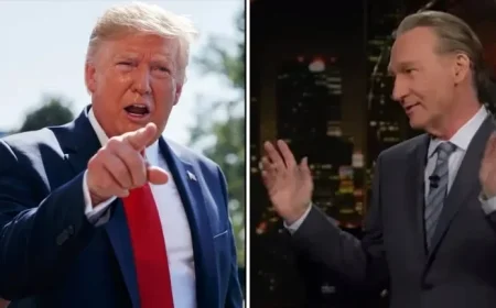Donald Trump Criticizes Bill Maher, Calls White House Visit a Waste