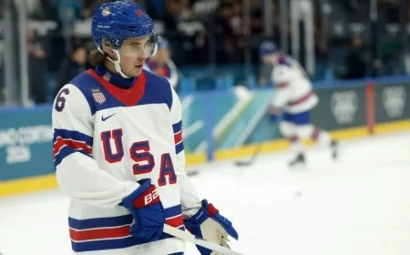 Jack Hughes Commits Fully to Team USA Amid Olympic Scrutiny