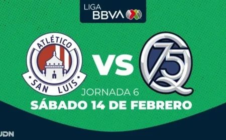 Atlético de San Luis vs. Querétaro: Match 6 Schedule and Viewing Details