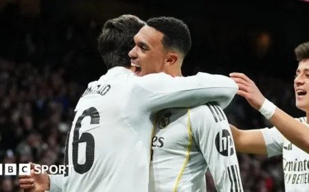 Real Madrid Triumphs 4-1 Over Real Sociedad; Alexander-Arnold Assists on Return