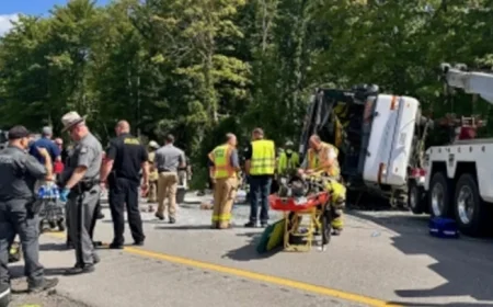 Tour Bus Driver Arrested After Fatal Thruway Crash Kills 5