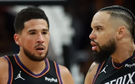 Devin Booker Thrives Playing Alongside Dillon Brooks