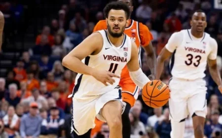 Virginia Faces Ohio State in Saturday Night Clash in Nashville