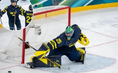 Sweden Faces Harsh Olympic Challenge in Men’s Hockey