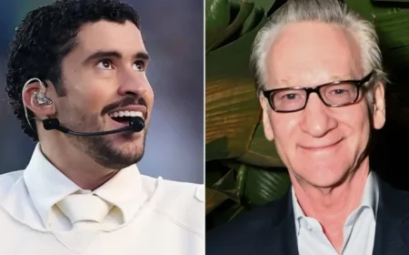 Bill Maher Critiques GOP Reaction to Bad Bunny’s Super Bowl Performance
