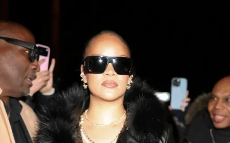 Rihanna Revives Footless Tights: A One-Woman Fashion Revolution