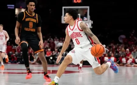 Ohio State’s John Mobley Jr. sidelined indefinitely due to hand injury