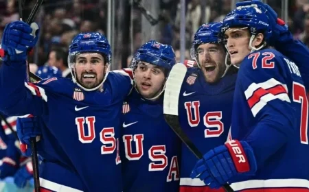 Team USA Triumphs Over Denmark in Olympic Hockey: Grades and Highlights