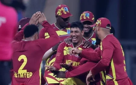 Nepal Battles Resilient West Indies to Stay Alive