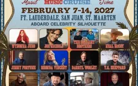 Clint Black, Wynonna Judd, Joe Nichols Headline 2027 Country Music Cruise