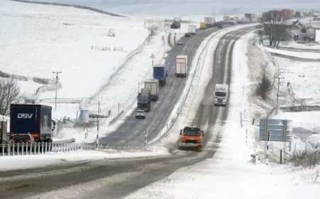 Snow and Ice Warning Issued with Flood Risks for Over 70 Areas