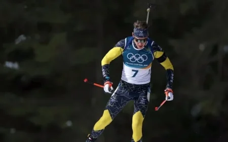 Sweden’s Martin Ponsiluoma Clinches Gold in 2026 Winter Olympics Biathlon