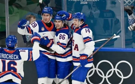 Day 9 Winter Olympics Highlights: U.S.-Canada Hockey, Shiffrin Aims for Gold