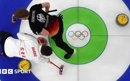 GB Curlers Defeat Germany, Move Closer to 2026 Winter Olympics Semis