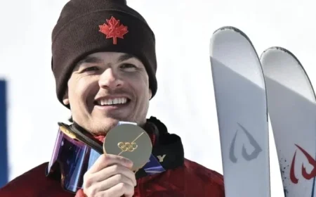 Kingsbury Secures Canada’s First Gold at 2026 Winter Olympics Amid Curling Controversy