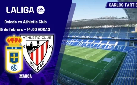 Oviedo vs Athletic Club: LaLiga EA Sports Match Time and TV Details