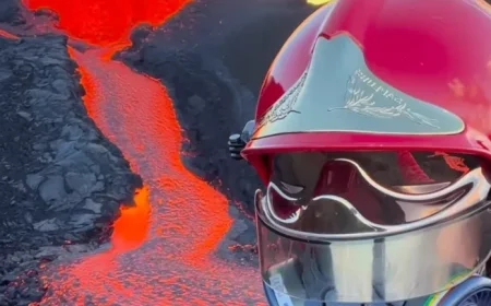 Videos of Piton de la Fournaise Eruption Captivate Global Audience