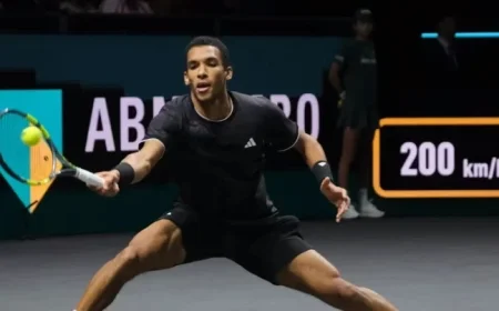 Auger-Aliassime Advances to Rotterdam Open Final, Defeats Bublik