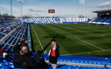 Rayo Faces Somber Atmosphere at Butarque for Derby Exile