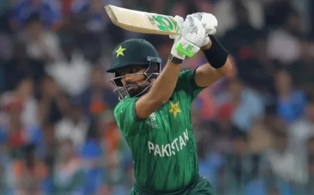 Babar Azam’s Struggles Persist Against India in T20 World Cup Clash