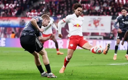 Werner Rotates as Five New Players Feature in RB Lineup vs Wolfsburg