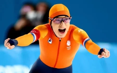 Superieure Kok Skates to Historic Olympic Gold in 500-Meter Event