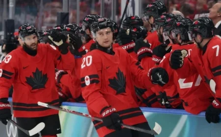 Harley Shines with Team Canada at Olympics, Plays Key Role