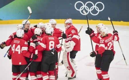 Swiss Men’s Hockey, Led by Kevin Fiala, Secures Easier Olympic Path