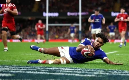 France Dominates Wales 54-12, Pursues Grand Slam Victory
