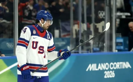 Matthews, Hellebuyck Propel Team USA to Top Seed Ambitions