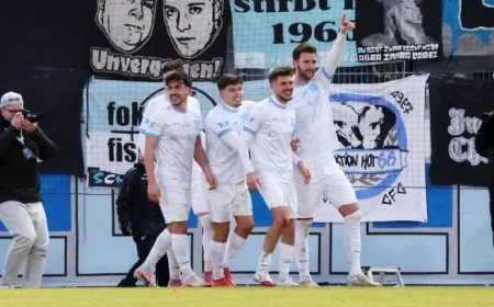 Chemnitzer FC Stuns Top Team Lok Leipzig in Regional League Jubilee Match