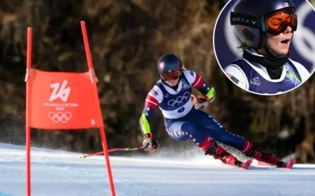 Mikaela Shiffrin’s Olympic Medal Quest Stalled by Giant Slalom Setback