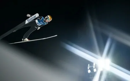 Beekeeping Olympian Abigail Strate Creates Buzz in Canadian Ski Jumping