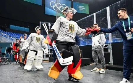 Maximilian Franzreb of Adler Mannheim Set for Olympic Debut