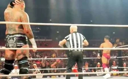 AEW Responds to Anti-ICE Chants at Australian Grand Slam Event