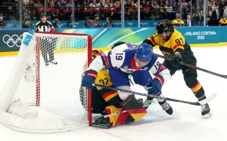 Olympic Referee Criticized After Matthew Tkachuk Incident Halts USA Goal