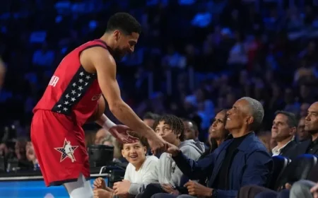 Nikola Jokic’s Viral Encounter with Barack Obama at NBA All-Star