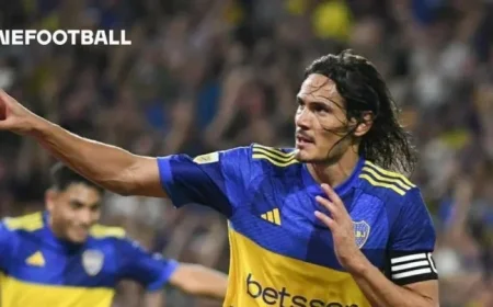 Cavani Ready as Boca Announces Squad for Platense Clash After 77 Days