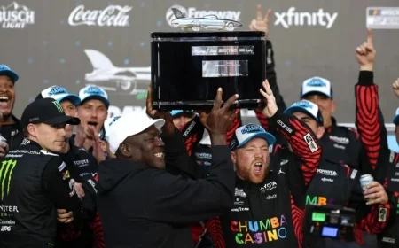 Tyler Reddick Claims Daytona 500 Victory for Michael Jordan in Intense Finish